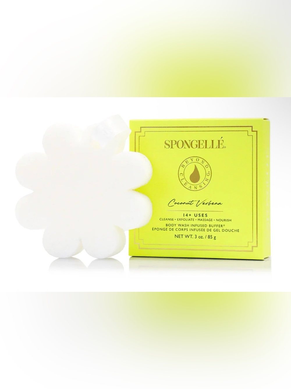 Spongellé Coconut Verbena Body Wash Infused Buffer